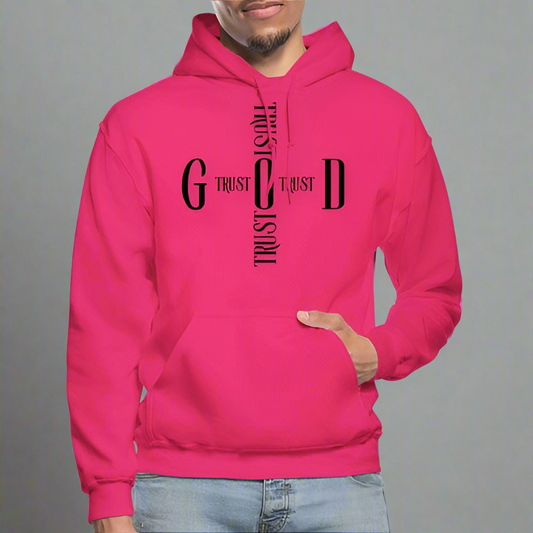 Unisex Hoodie / Trust God Sweatshirt