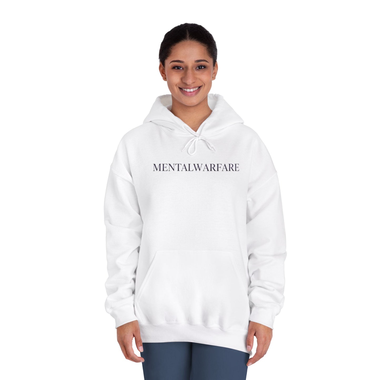 Mental Warfare Hoodie â€” "MENTALWARFARE" Front & MW Premium Fitness Back