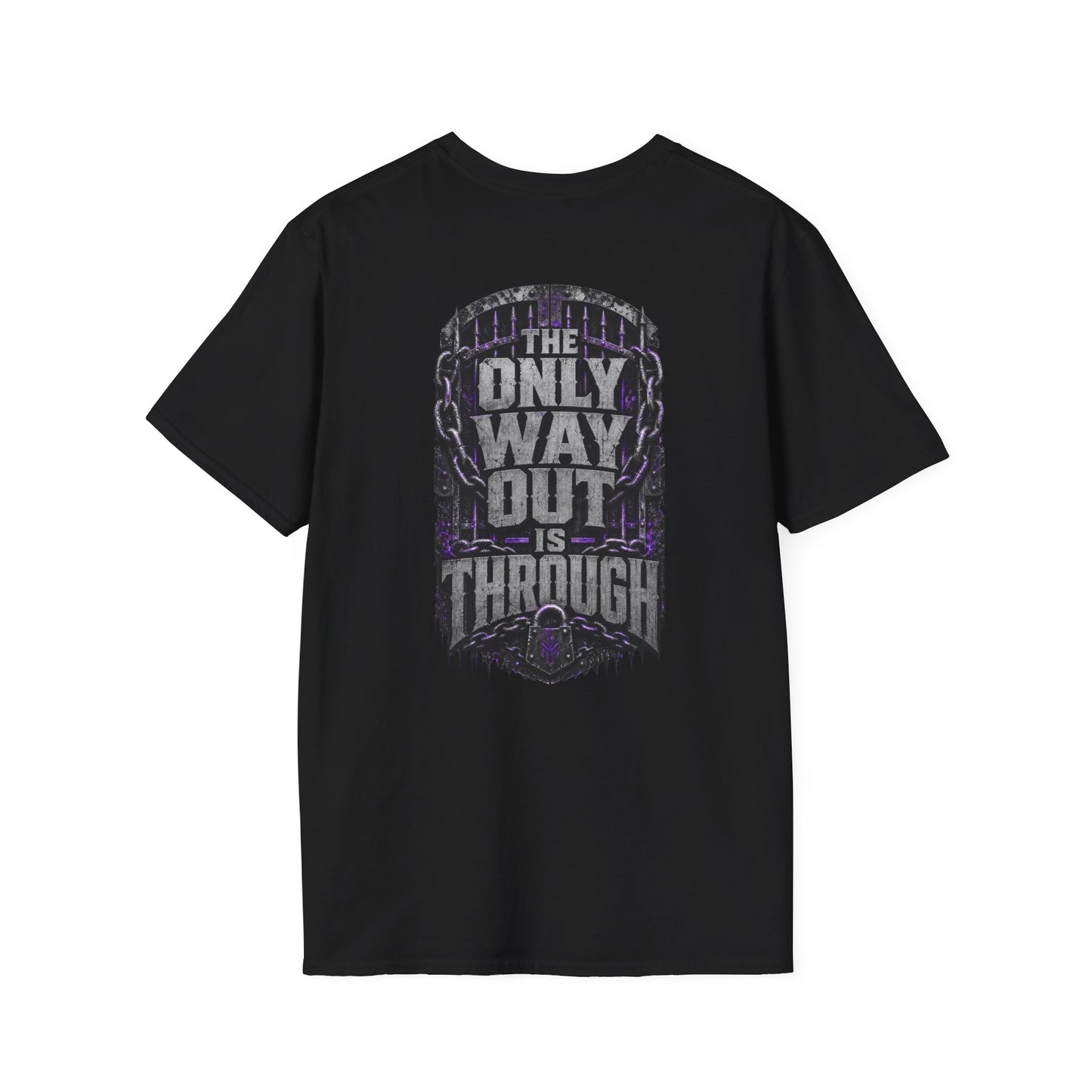 MW Minimal Logo T-Shirt — Small Chest Patch Graphic Tee