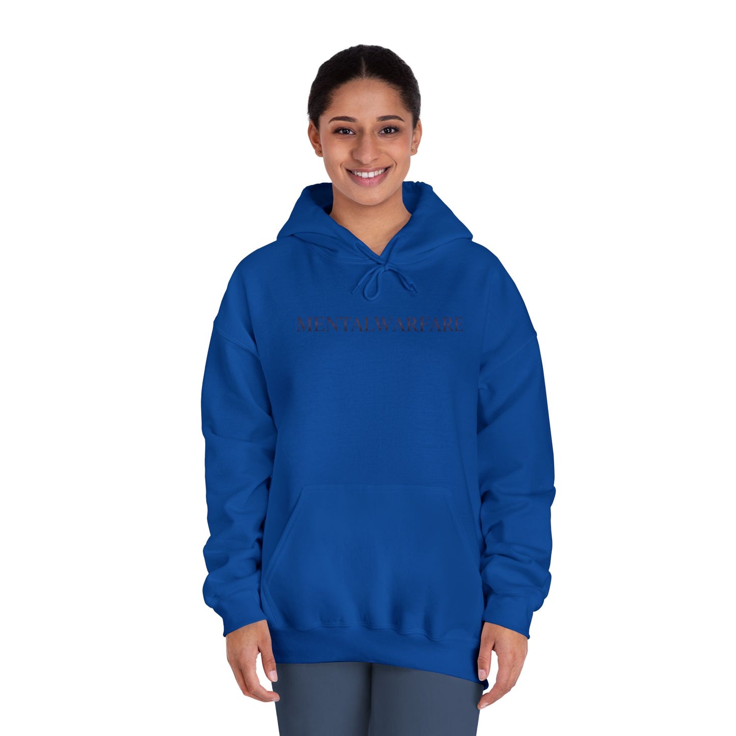 Mental Warfare Hoodie â€” "MENTALWARFARE" Front & MW Premium Fitness Back