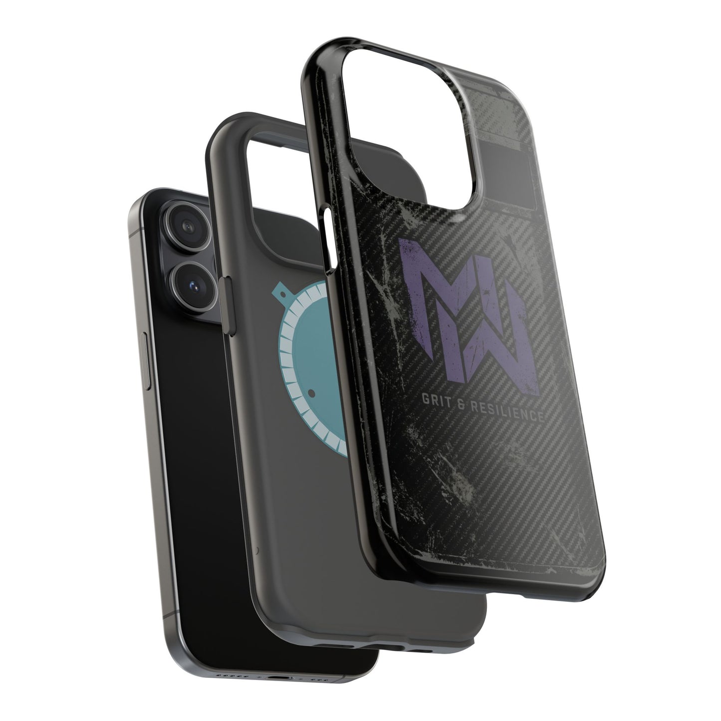 Magnetic Impact-Resistant Phone Case â€” â€œGrit & Resilienceâ€ Rugged Magnetic Armor