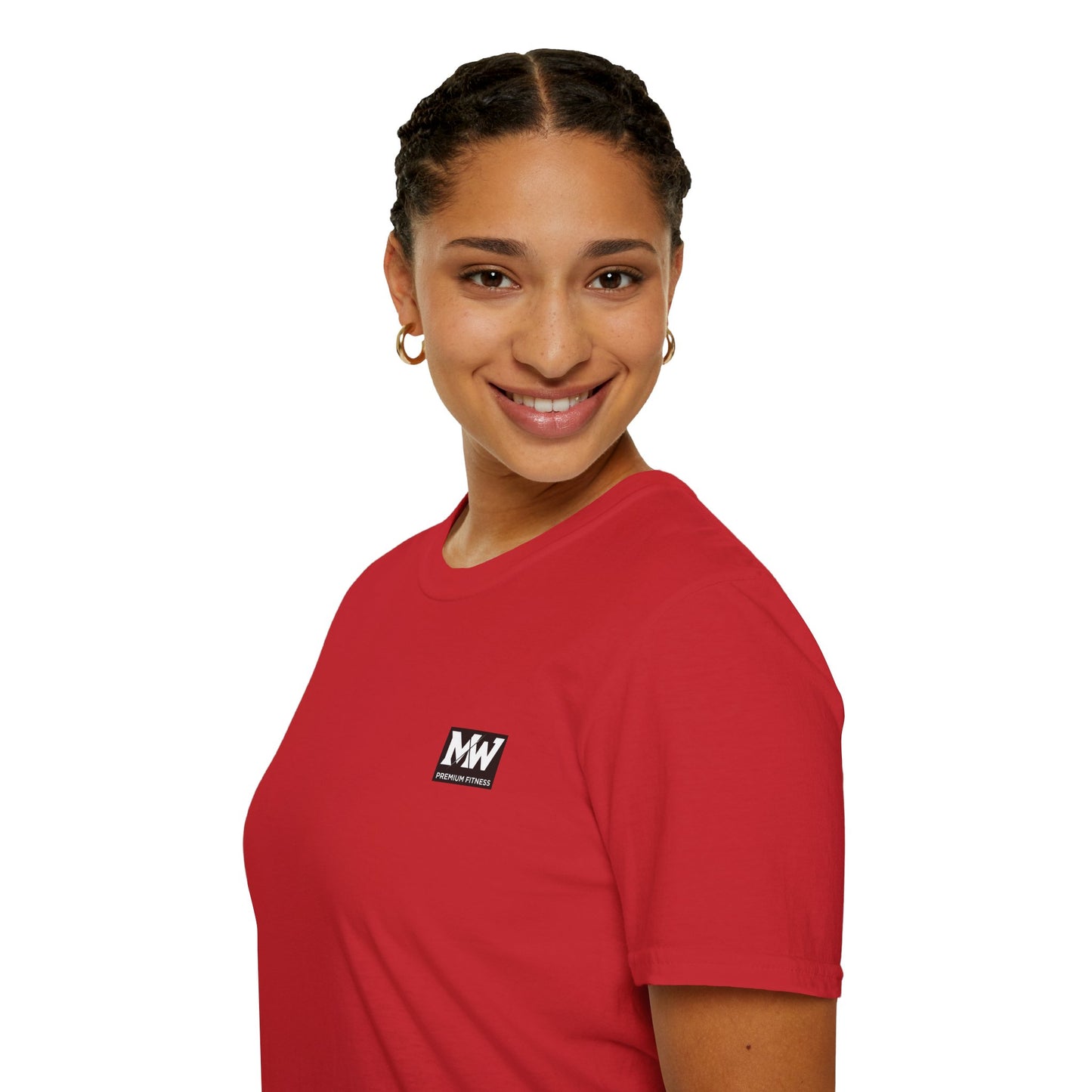 MW Minimal Logo T-Shirt — Small Chest Patch Graphic Tee