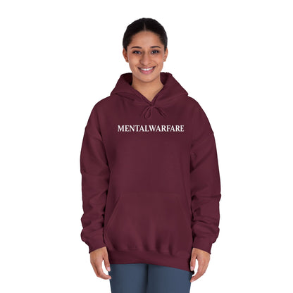Mental Warfare Hoodie â€” "MENTALWARFARE" Front & MW Premium Fitness Back