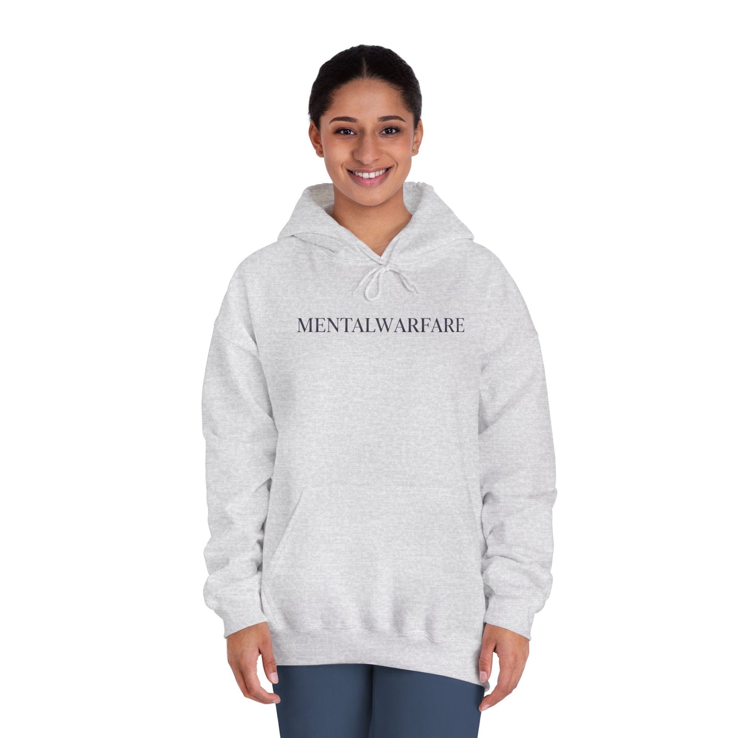 Mental Warfare Hoodie â€” "MENTALWARFARE" Front & MW Premium Fitness Back