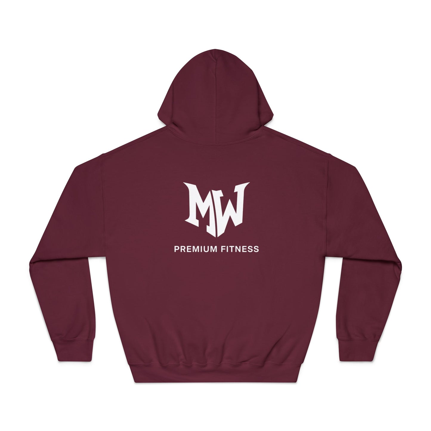 Mental Warfare Hoodie â€” "MENTALWARFARE" Front & MW Premium Fitness Back