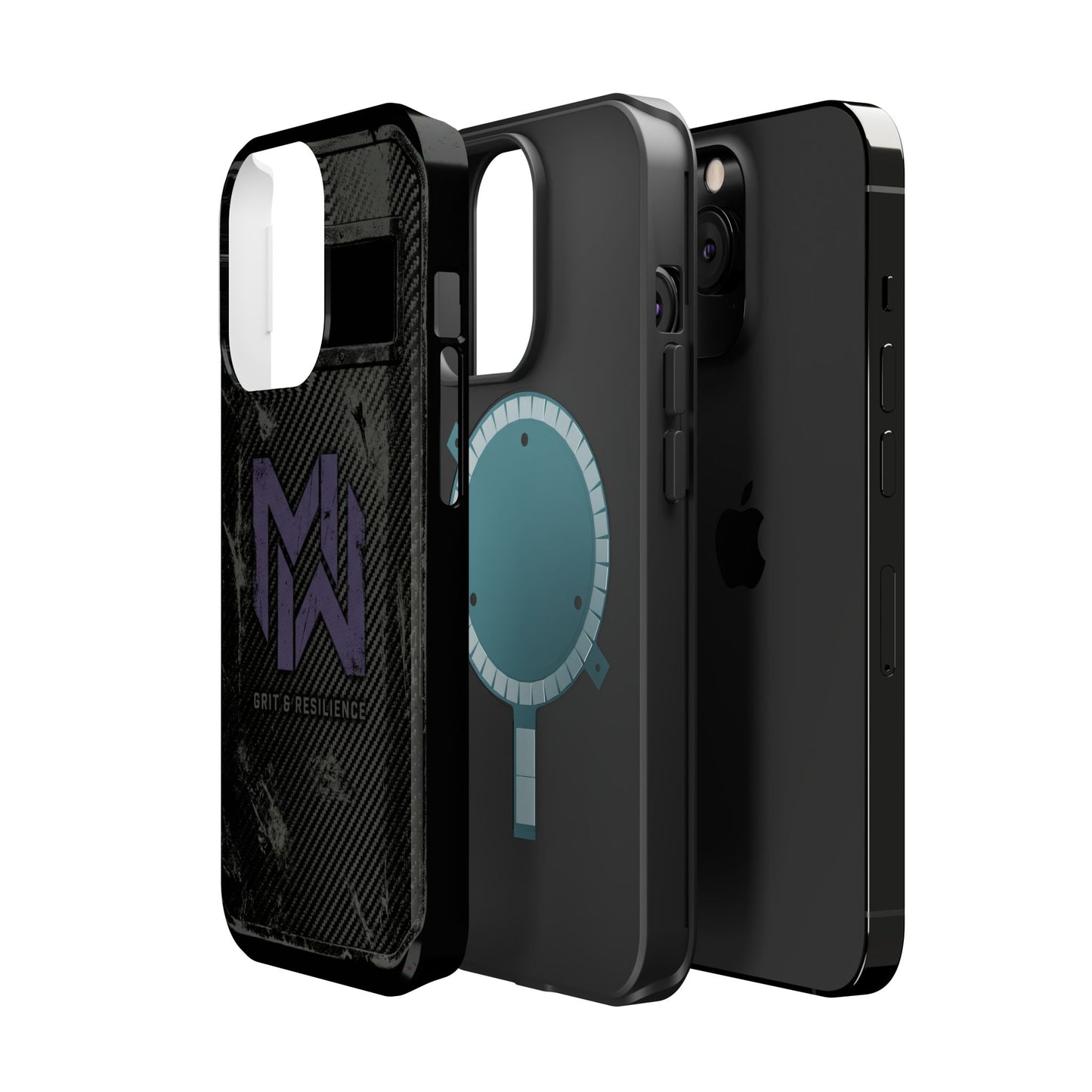 Magnetic Impact-Resistant Phone Case â€” â€œGrit & Resilienceâ€ Rugged Magnetic Armor