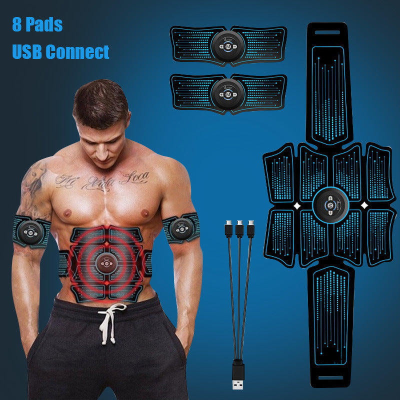 EMS Muscle Stimulator Pads â€” Electric Muscle Stimulation for Abs, Arms & Core Training