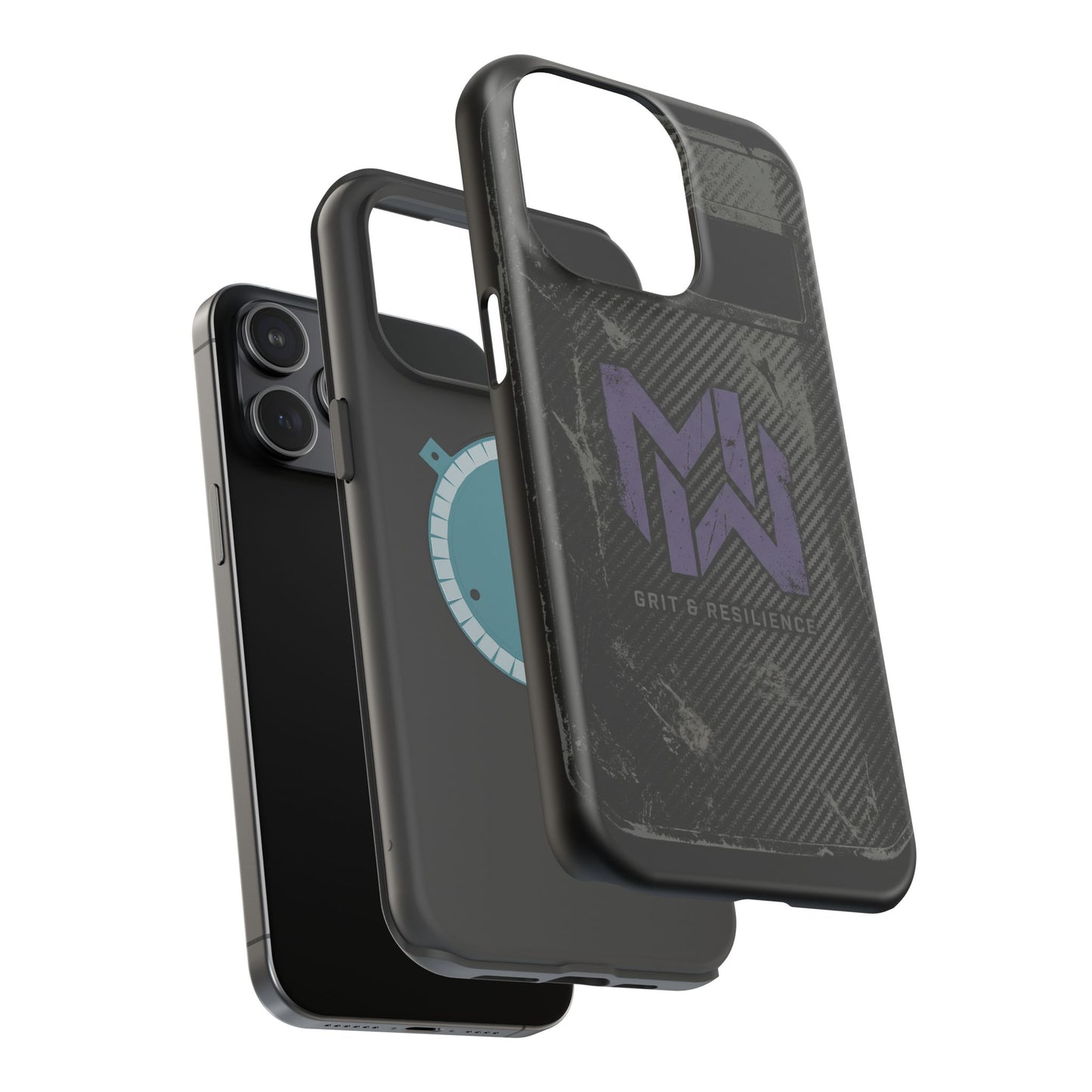 Magnetic Impact-Resistant Phone Case â€” â€œGrit & Resilienceâ€ Rugged Magnetic Armor