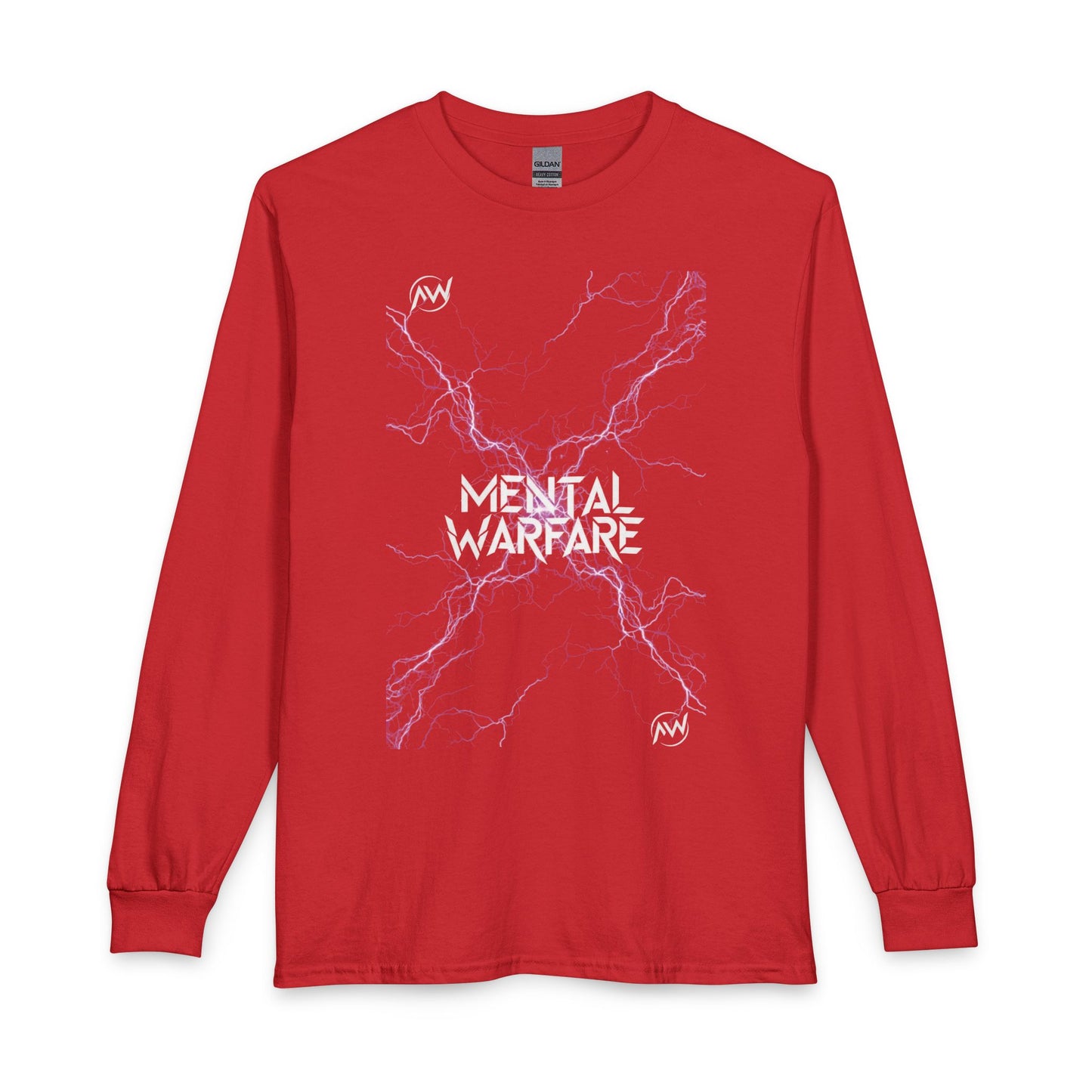 Mental Warfare Long Sleeve Tee â€” "Wired & Ready" Graphic Shirt