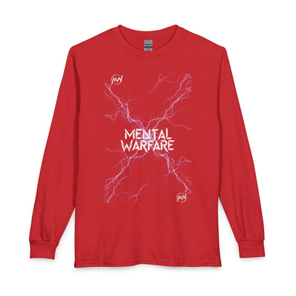 Mental Warfare Long Sleeve Tee â€” "Wired & Ready" Graphic Shirt