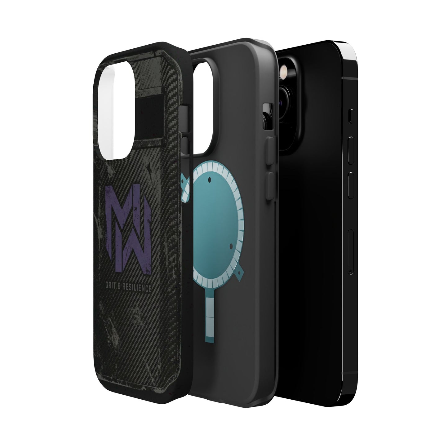 Magnetic Impact-Resistant Phone Case â€” â€œGrit & Resilienceâ€ Rugged Magnetic Armor