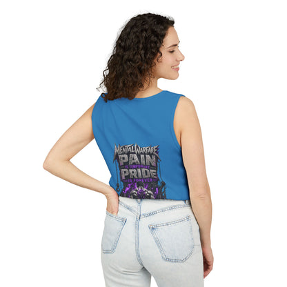 Mental Warfare Graphic Tank Top — "Pain Is Temporary, Pride Is Forever" Athletic Muscle Tee