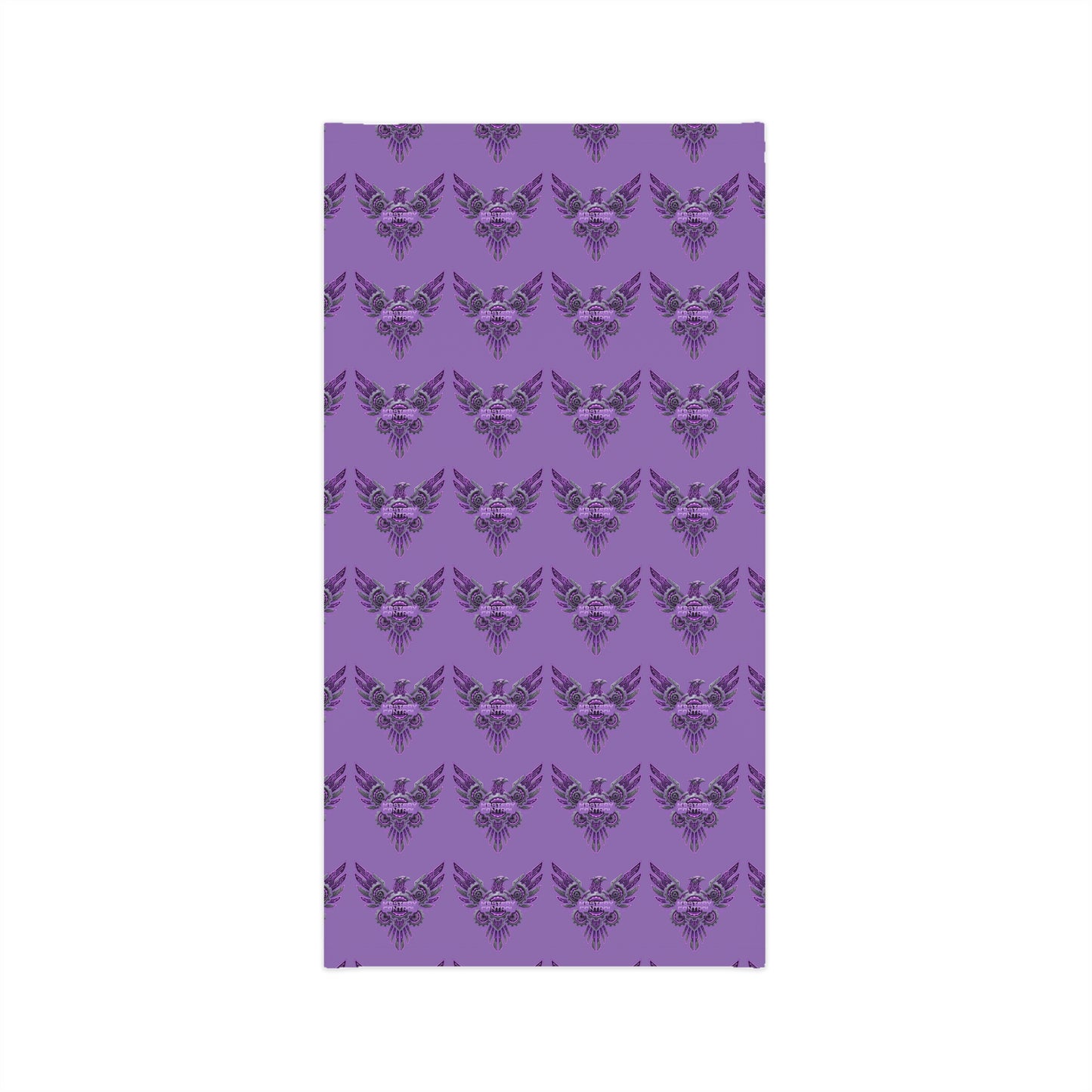 Purple Floral Skull Neck Gaiter â€” Lightweight Bandana Face Covering
