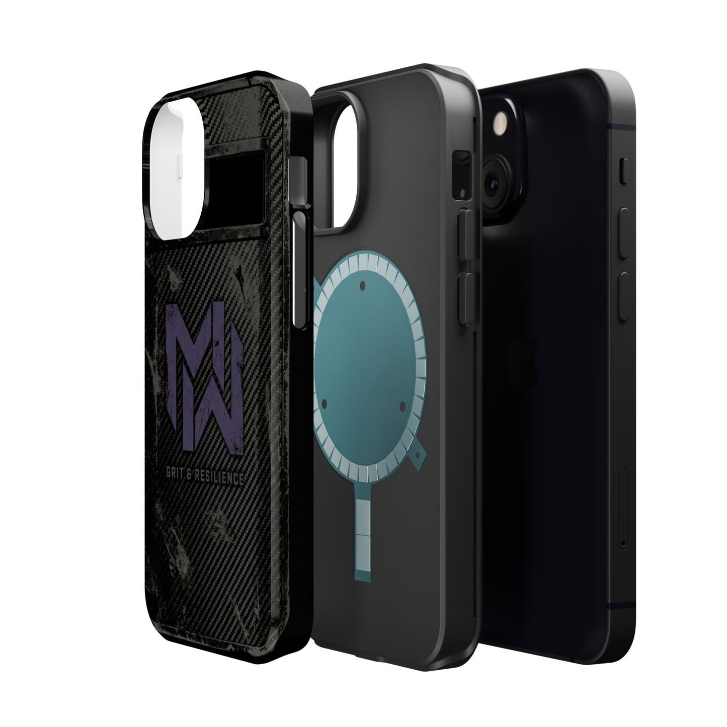 Magnetic Impact-Resistant Phone Case â€” â€œGrit & Resilienceâ€ Rugged Magnetic Armor