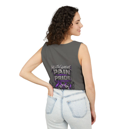 Mental Warfare Graphic Tank Top — "Pain Is Temporary, Pride Is Forever" Athletic Muscle Tee