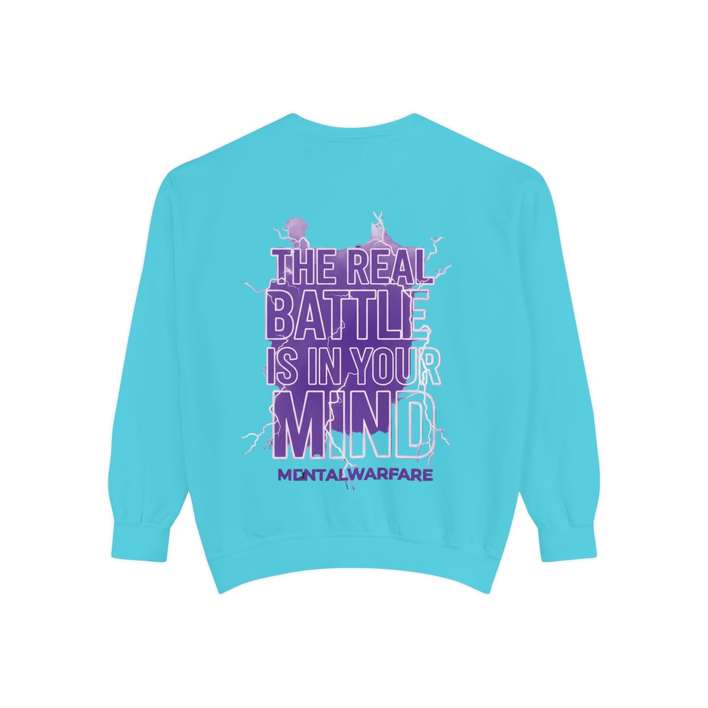 MentalWarfare Sweatshirt — “The Real Battle Is In Your Mind” Pullover