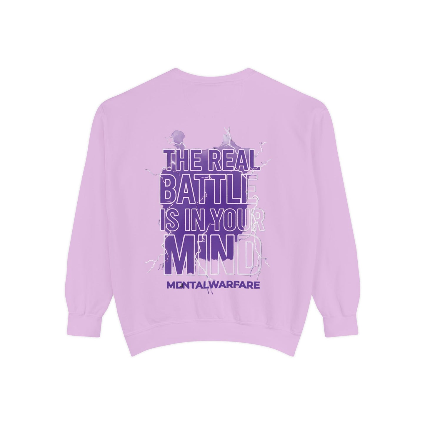 MentalWarfare Sweatshirt — “The Real Battle Is In Your Mind” Pullover
