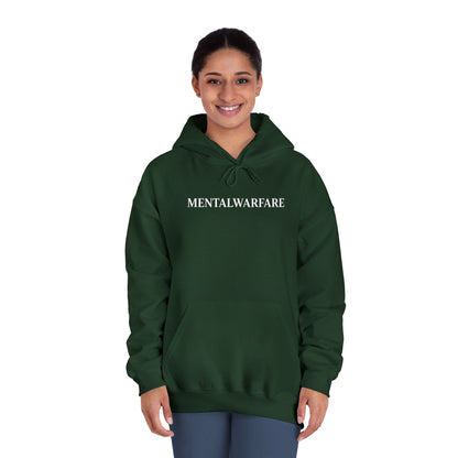 Mental Warfare Hoodie â€” "MENTALWARFARE" Front & MW Premium Fitness Back