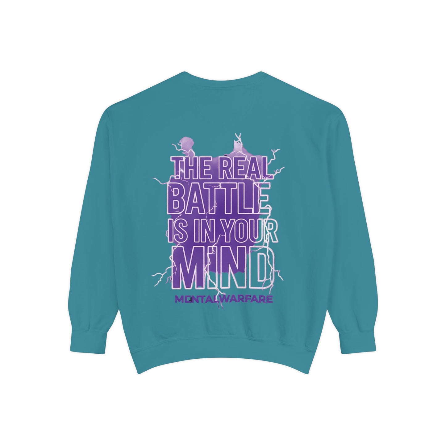 MentalWarfare Sweatshirt — “The Real Battle Is In Your Mind” Pullover