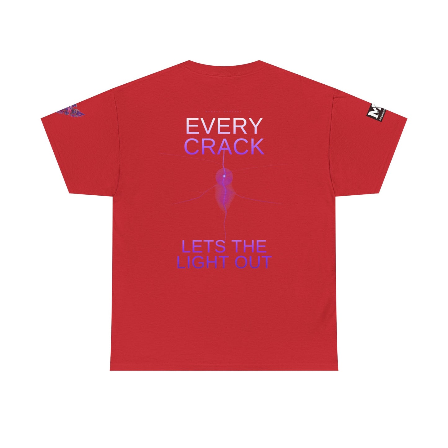 Discipline Equals Freedom Panther Tee — "Every Crack Lets the Light Out" Motivational Graphic T-Shirt