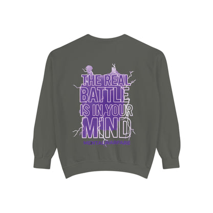 MentalWarfare Sweatshirt — “The Real Battle Is In Your Mind” Pullover