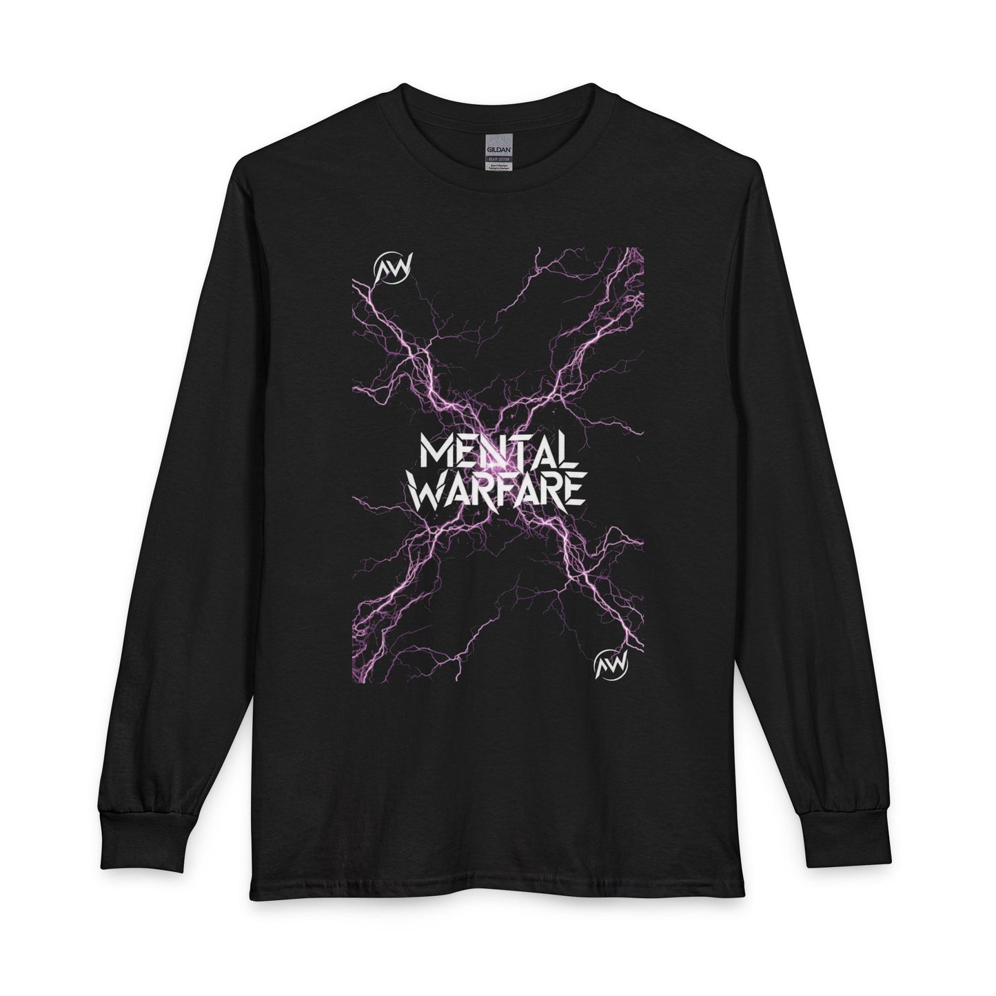 Mental Warfare Long Sleeve Tee â€” "Wired & Ready" Graphic Shirt