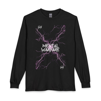 Mental Warfare Long Sleeve Tee â€” "Wired & Ready" Graphic Shirt