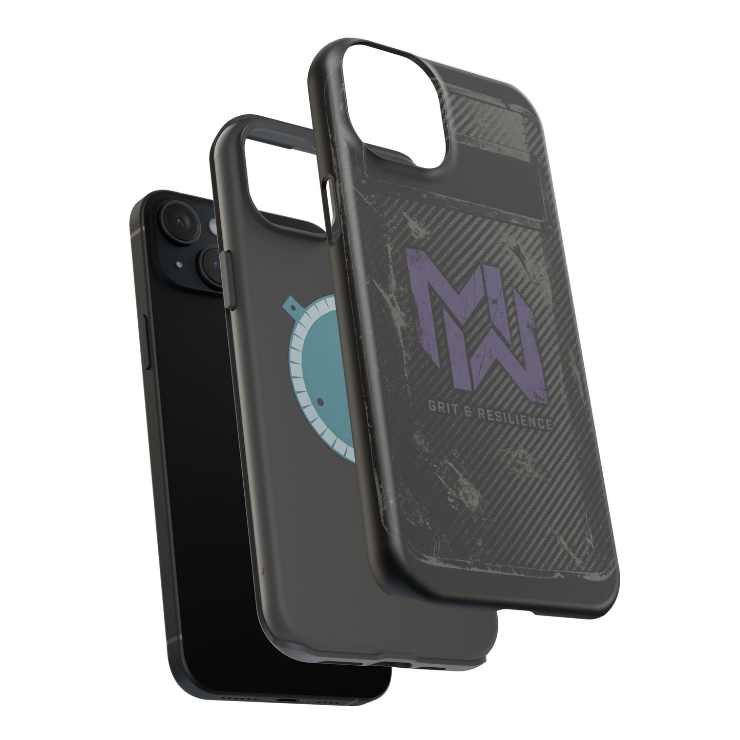 Magnetic Impact-Resistant Phone Case â€” â€œGrit & Resilienceâ€ Rugged Magnetic Armor