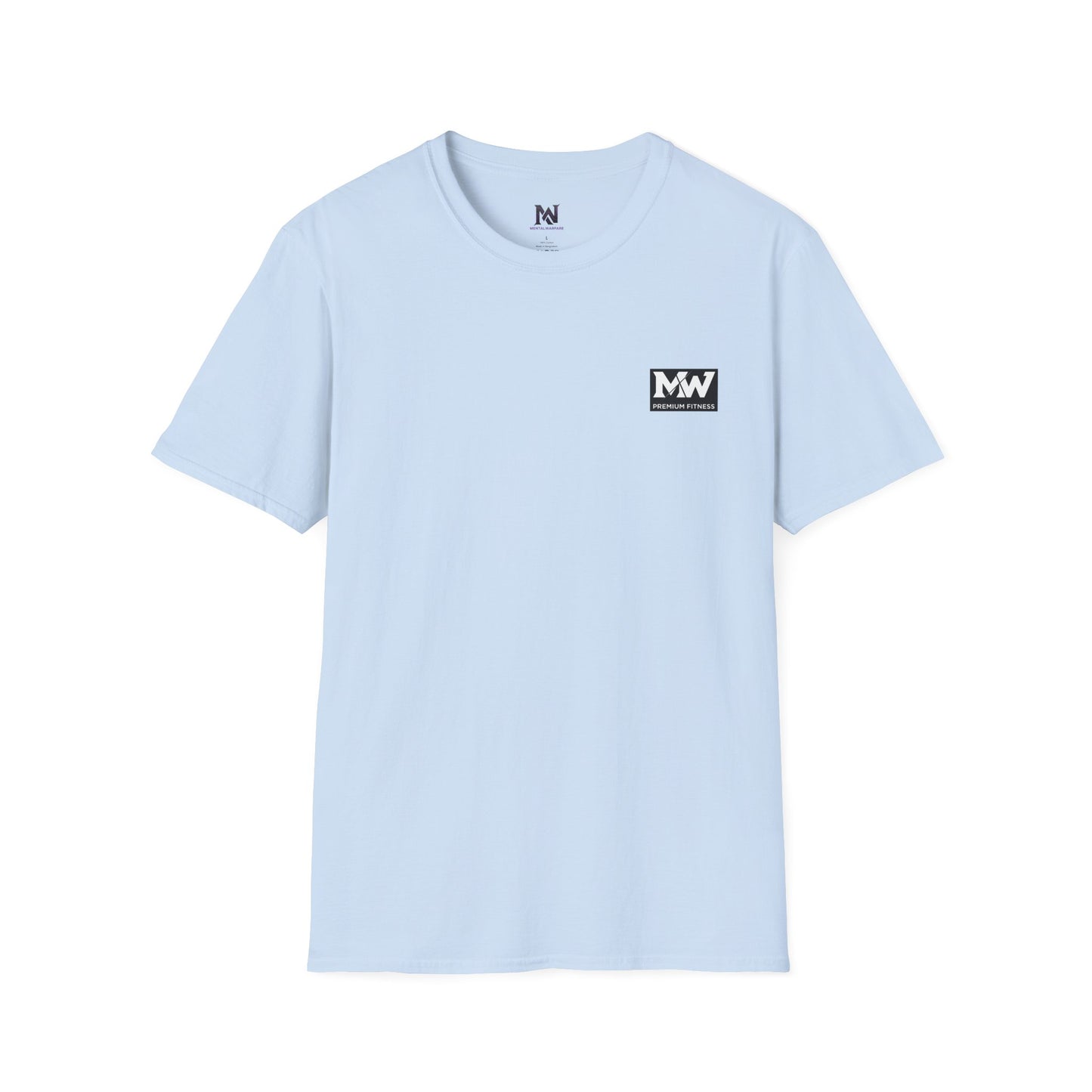 MW Minimal Logo T-Shirt — Small Chest Patch Graphic Tee
