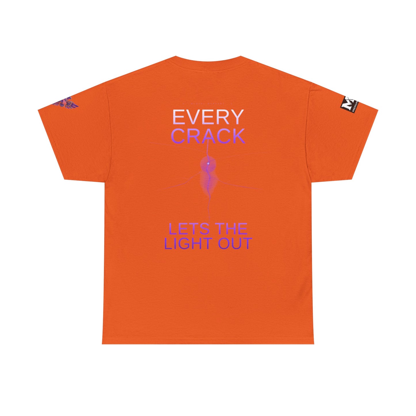 Discipline Equals Freedom Panther Tee — "Every Crack Lets the Light Out" Motivational Graphic T-Shirt