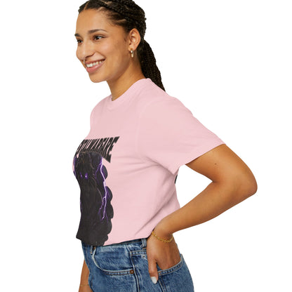 Mental Warfare T-Shirt — Lion Graphic with “The Battlefield Is In Your Mind. Conquer It.” Back