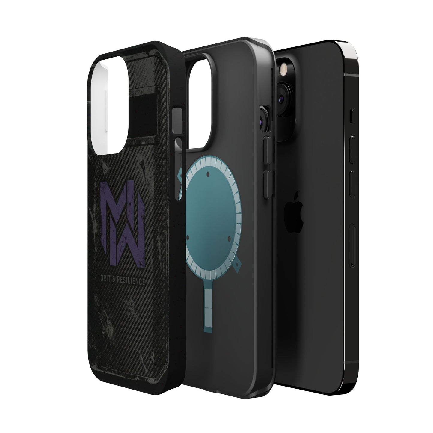 Magnetic Impact-Resistant Phone Case â€” â€œGrit & Resilienceâ€ Rugged Magnetic Armor