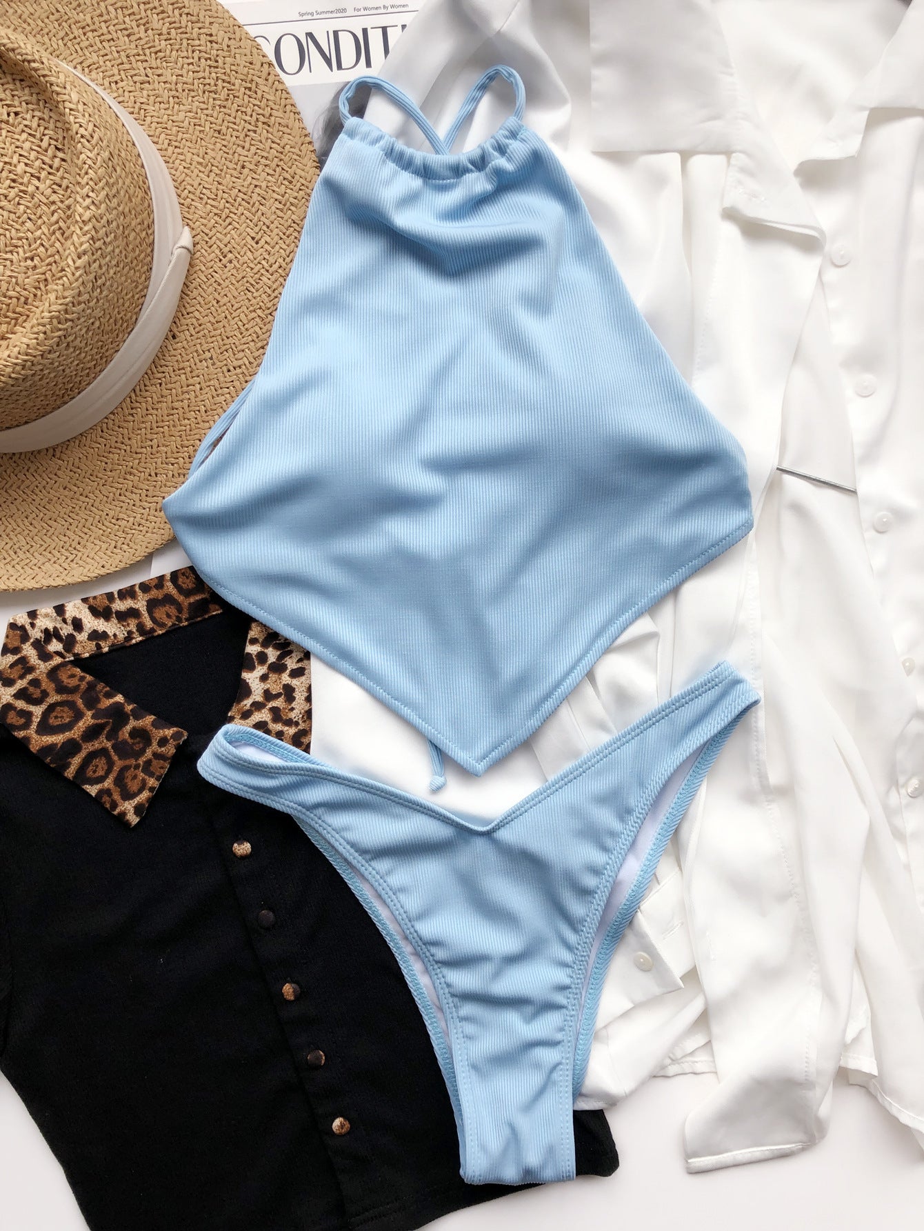 Sexy Swimwear Bikini (Baby Blue)