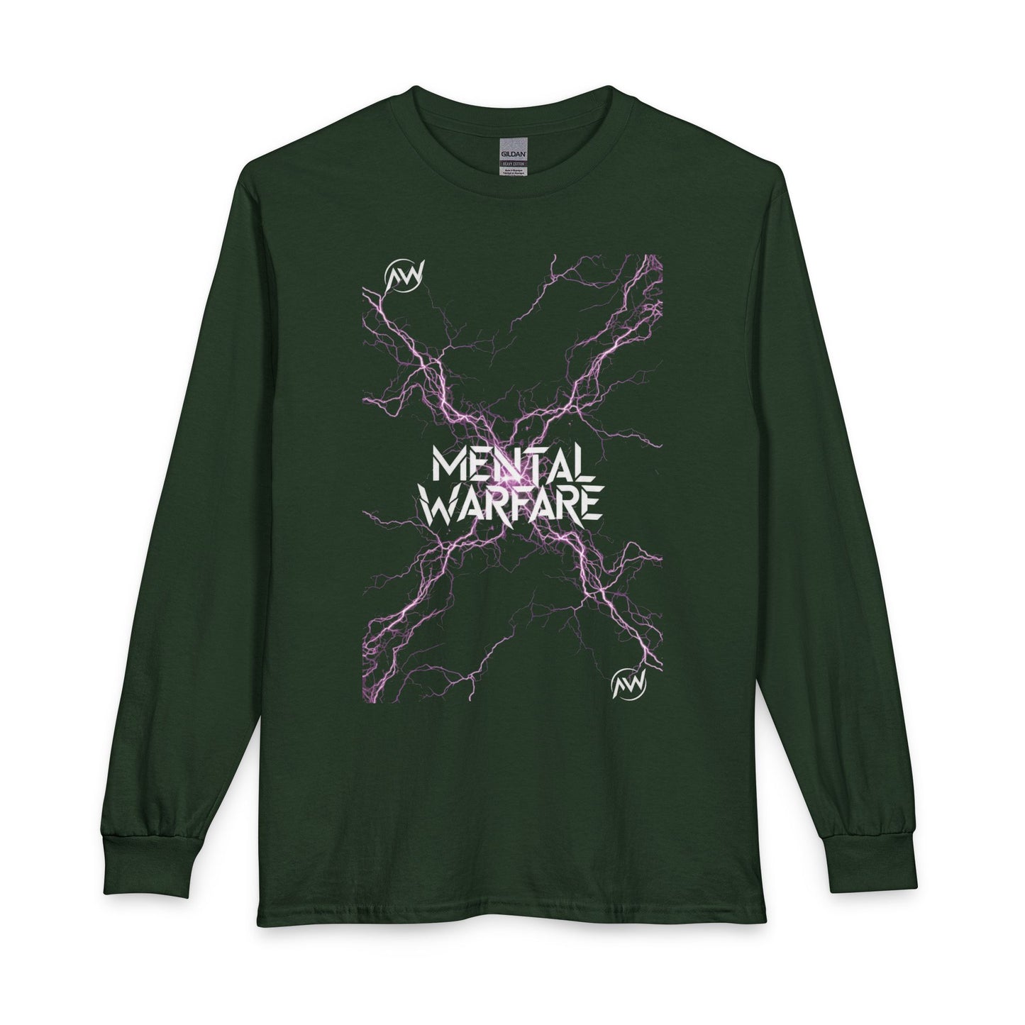 Mental Warfare Long Sleeve Tee â€” "Wired & Ready" Graphic Shirt