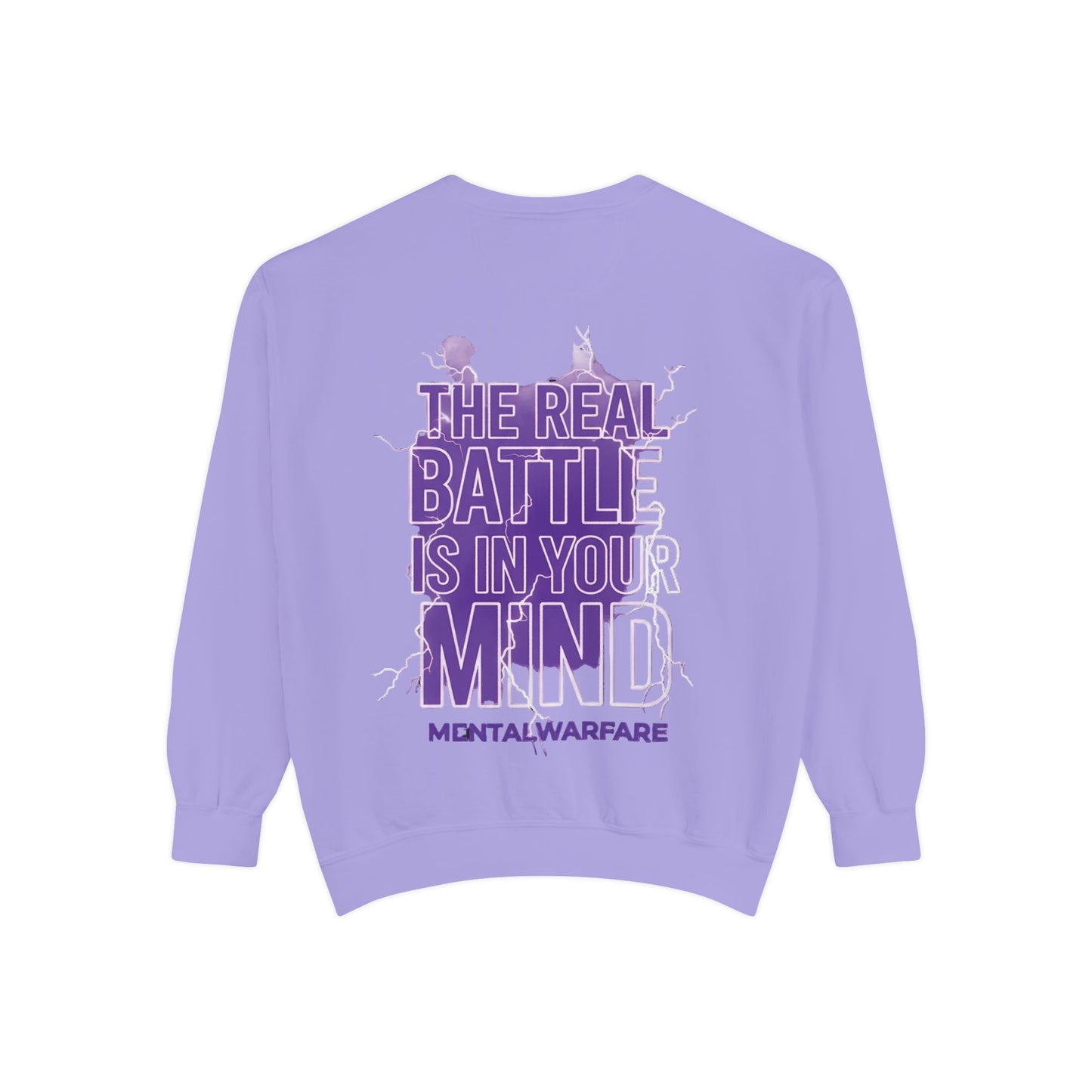 MentalWarfare Sweatshirt — “The Real Battle Is In Your Mind” Pullover