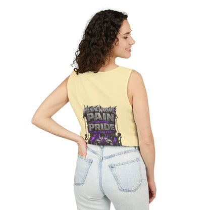 Mental Warfare Graphic Tank Top — "Pain Is Temporary, Pride Is Forever" Athletic Muscle Tee