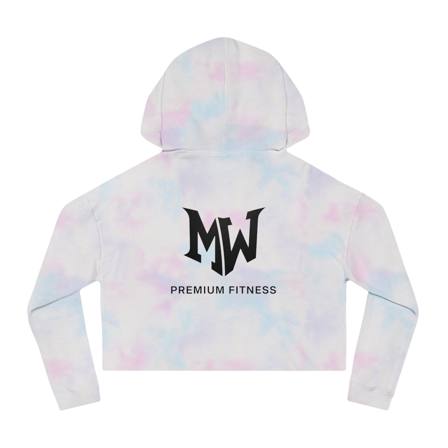 Girly But Gritty Cropped Hoodie â€” Womenâ€™s Cropped Hooded Sweatshirt