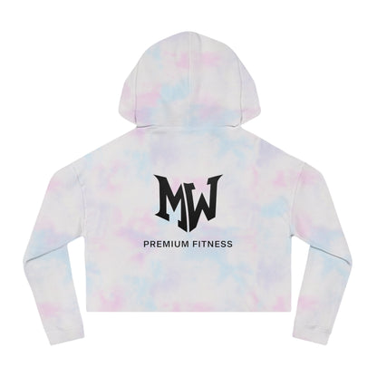 Girly But Gritty Cropped Hoodie â€” Womenâ€™s Cropped Hooded Sweatshirt