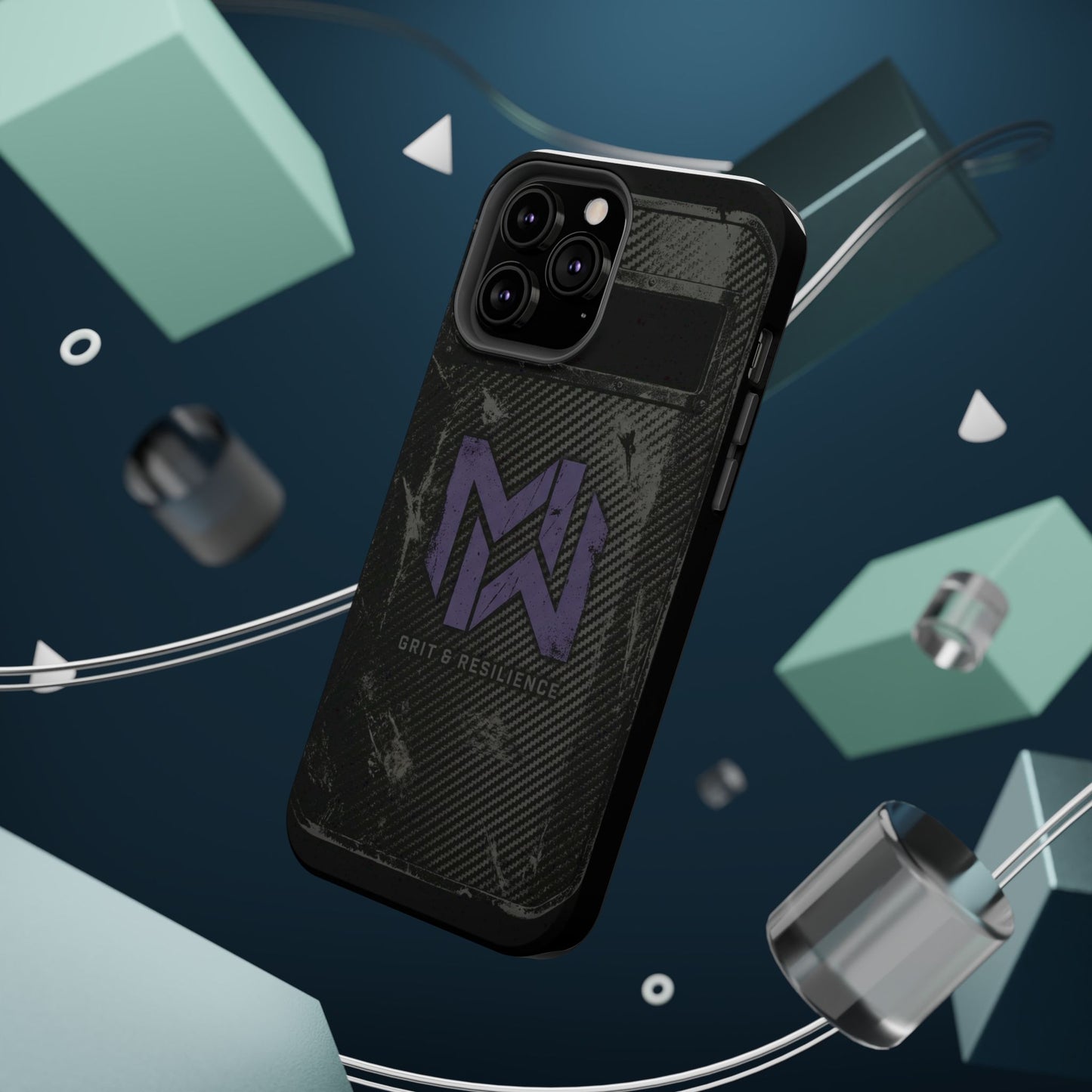 Magnetic Impact-Resistant Phone Case â€” â€œGrit & Resilienceâ€ Rugged Magnetic Armor