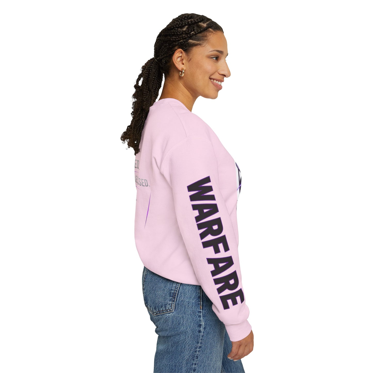 Motivational Workout Crewneck Sweatshirt | Premium Athletic Apparel