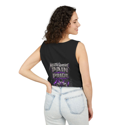 Mental Warfare Graphic Tank Top — "Pain Is Temporary, Pride Is Forever" Athletic Muscle Tee