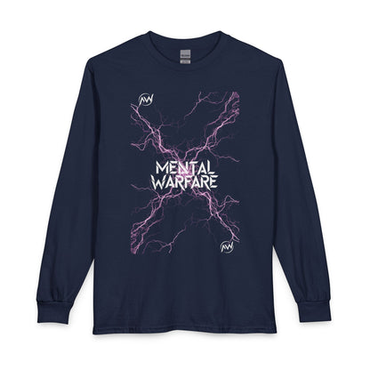 Mental Warfare Long Sleeve Tee â€” "Wired & Ready" Graphic Shirt