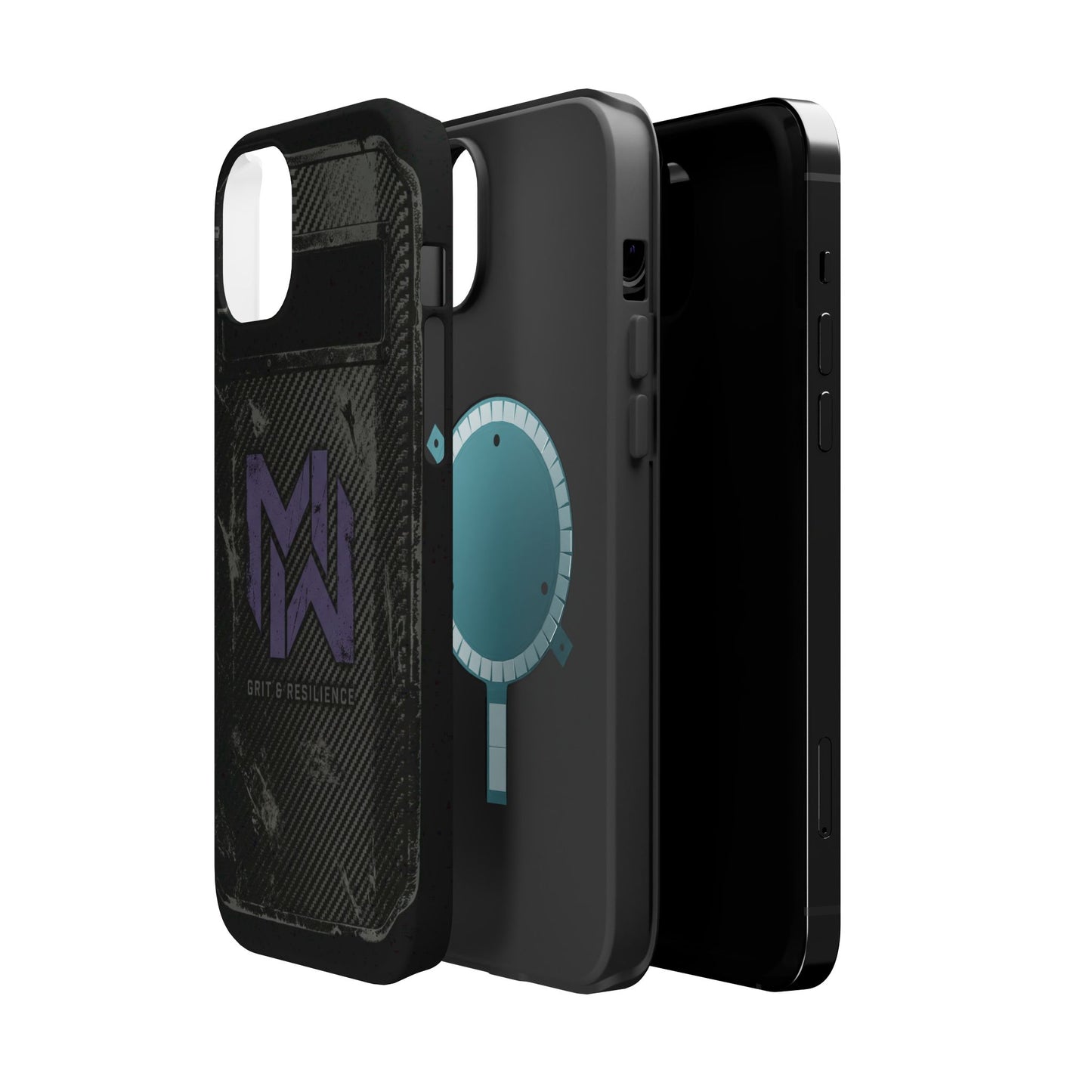 Magnetic Impact-Resistant Phone Case â€” â€œGrit & Resilienceâ€ Rugged Magnetic Armor