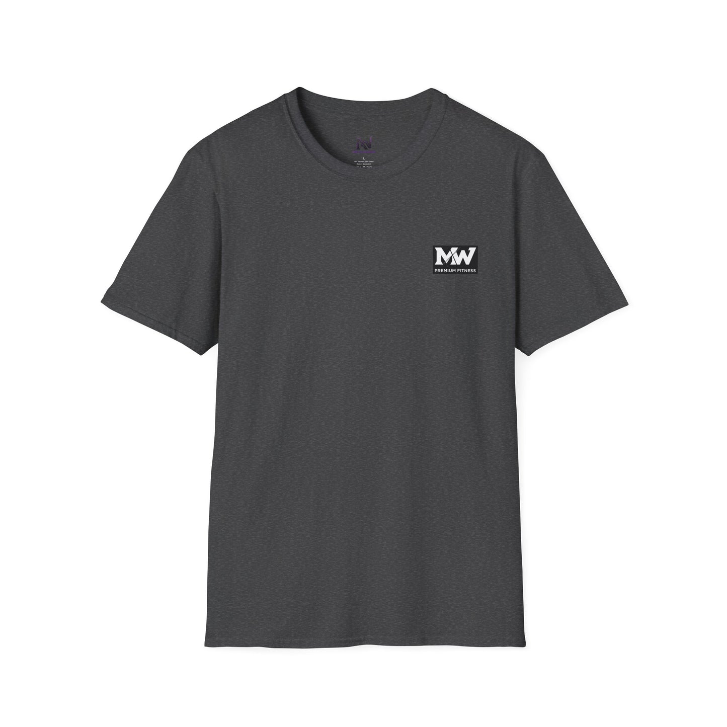 MW Minimal Logo T-Shirt — Small Chest Patch Graphic Tee