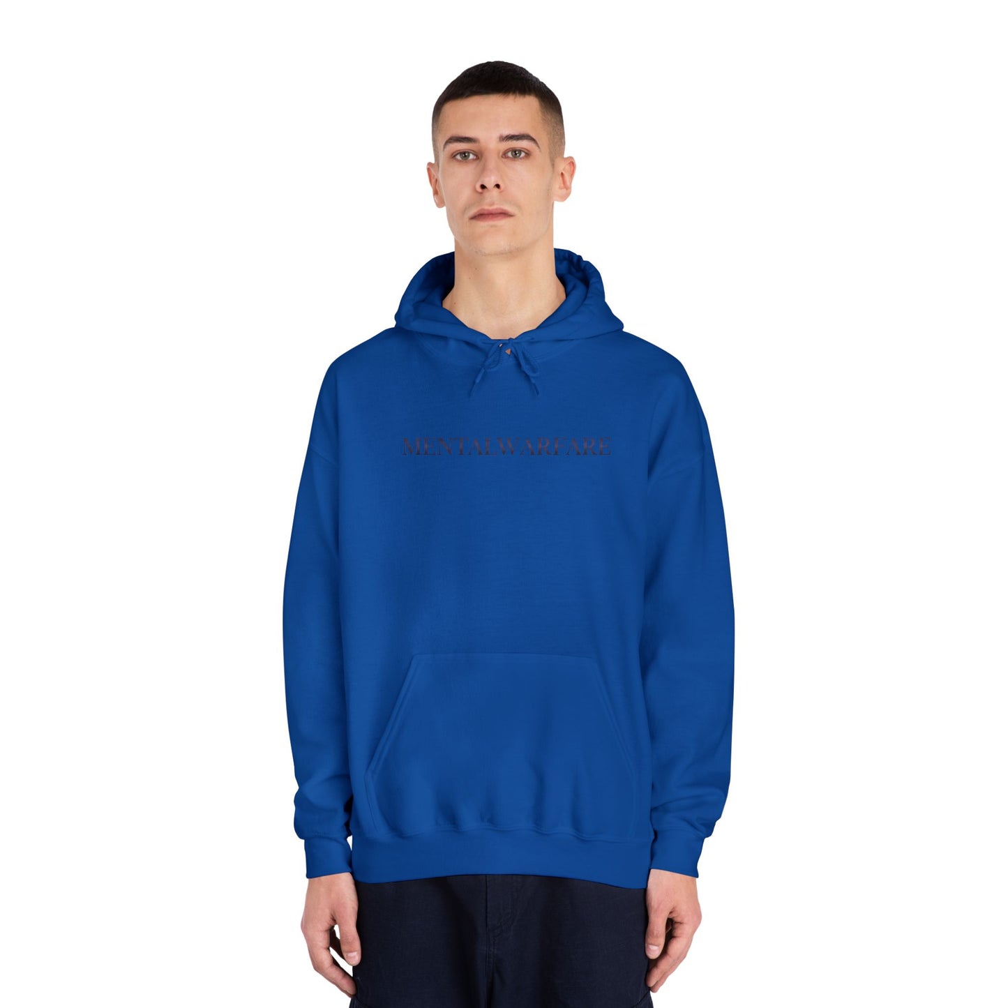 Mental Warfare Hoodie â€” "MENTALWARFARE" Front & MW Premium Fitness Back