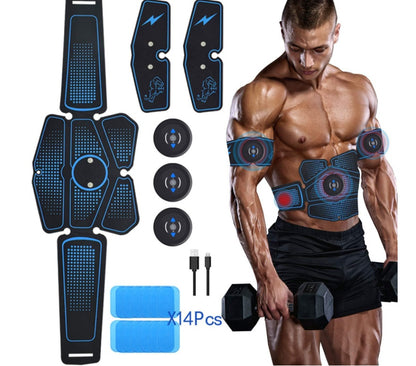 EMS Muscle Stimulator Pads â€” Electric Muscle Stimulation for Abs, Arms & Core Training