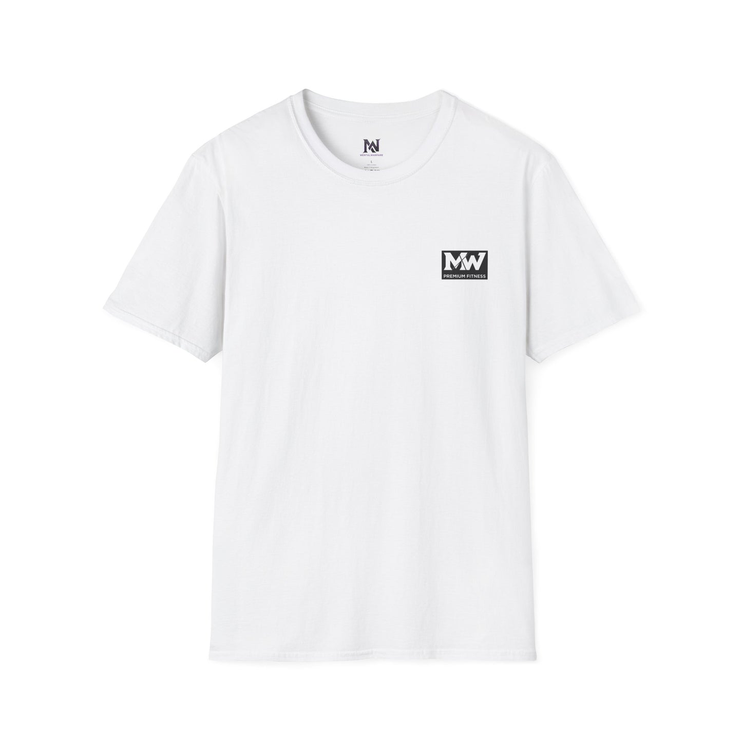MW Minimal Logo T-Shirt — Small Chest Patch Graphic Tee