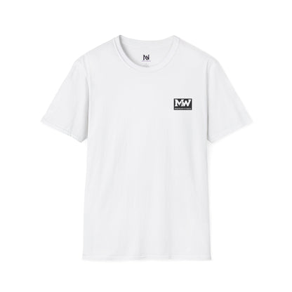 MW Minimal Logo T-Shirt — Small Chest Patch Graphic Tee