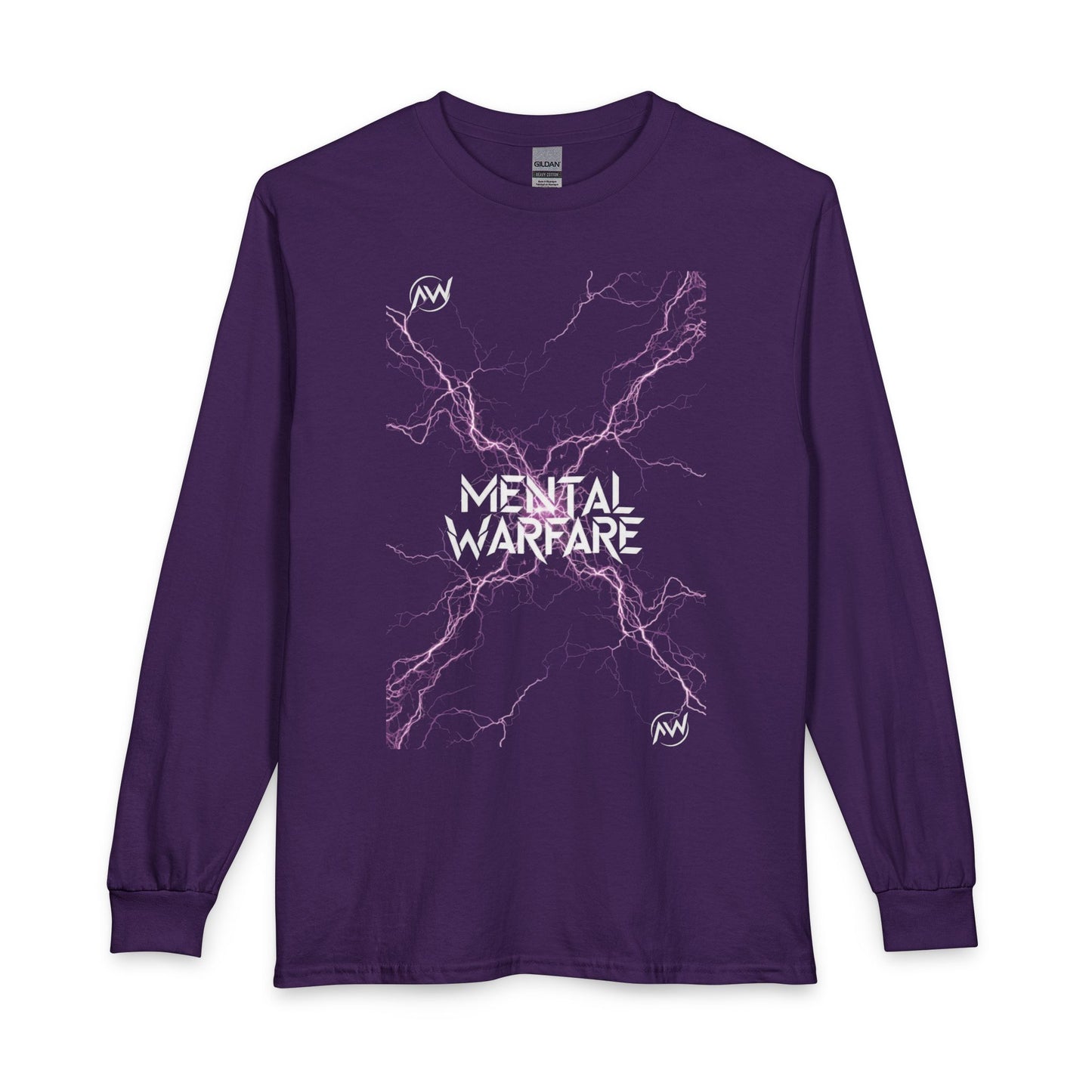 Mental Warfare Long Sleeve Tee â€” "Wired & Ready" Graphic Shirt