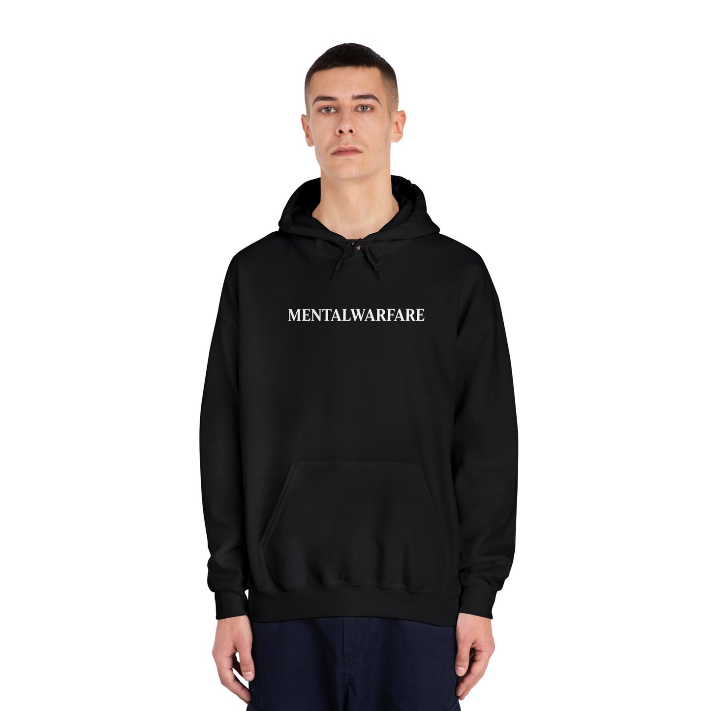 Mental Warfare Hoodie â€” "MENTALWARFARE" Front & MW Premium Fitness Back